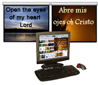 Presentation Manager - dual display projection for optimum worship experience